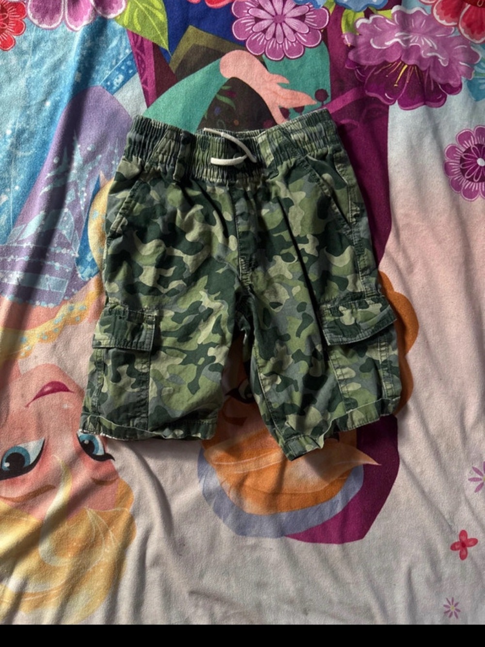 Camo Cargo Shorts